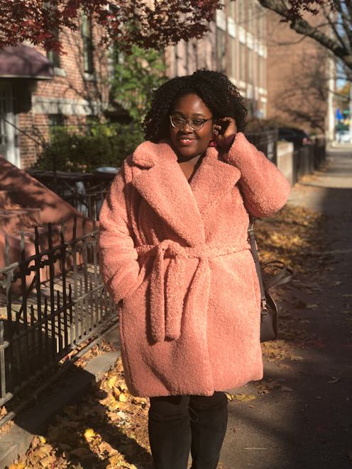 Trendy Teddy Coat Appeal — Winter Outfits for Curvy Women
