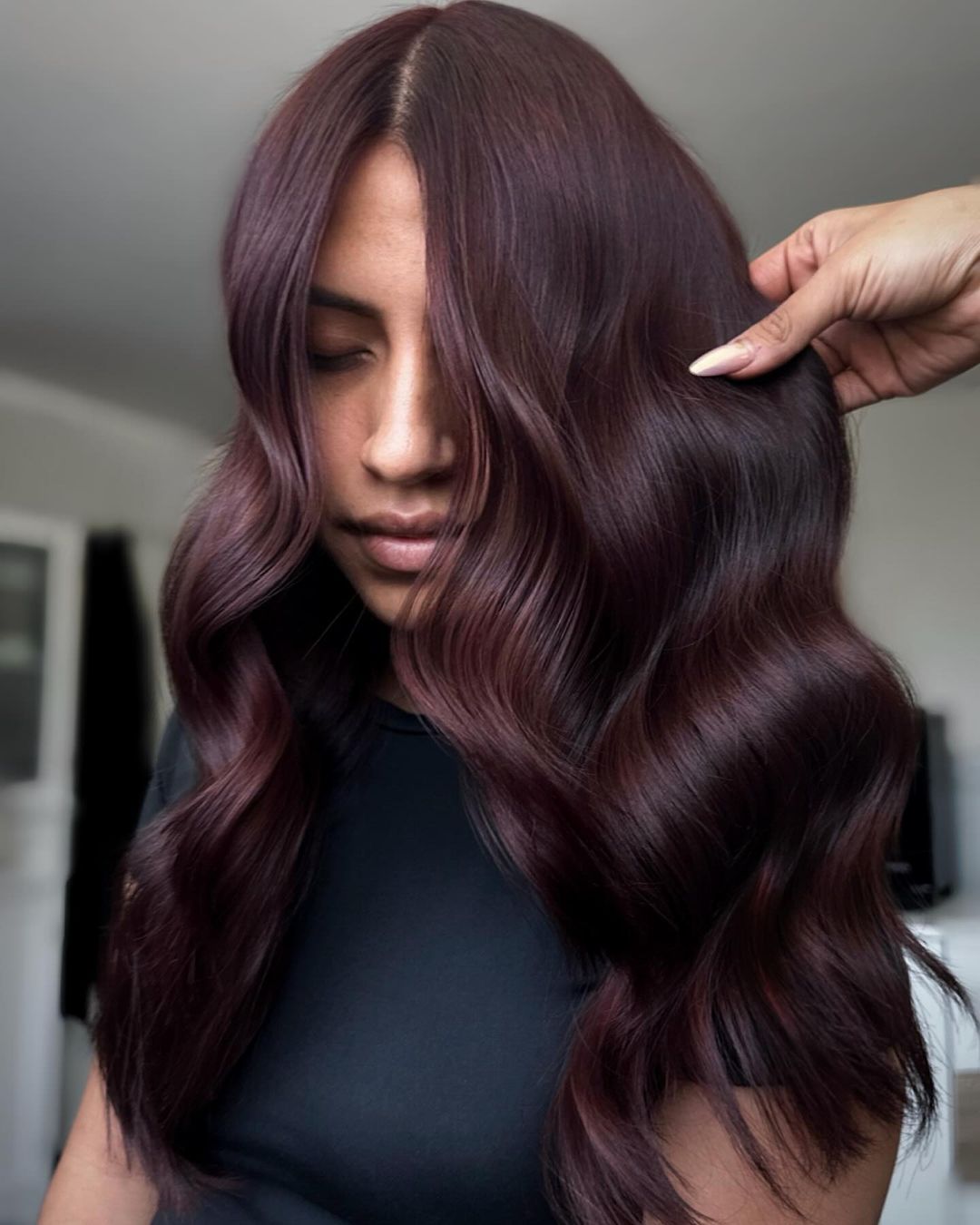 Dark Brown With Rich Cherry Cola Tone — Cherry Cola Hair Color