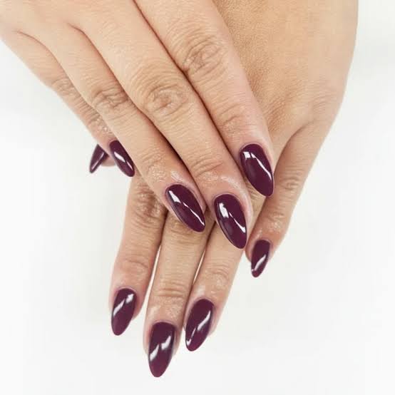 Deep Glossy Berry Stilettos Deep Glossy Berry Stilettos — Winter Nail Colors