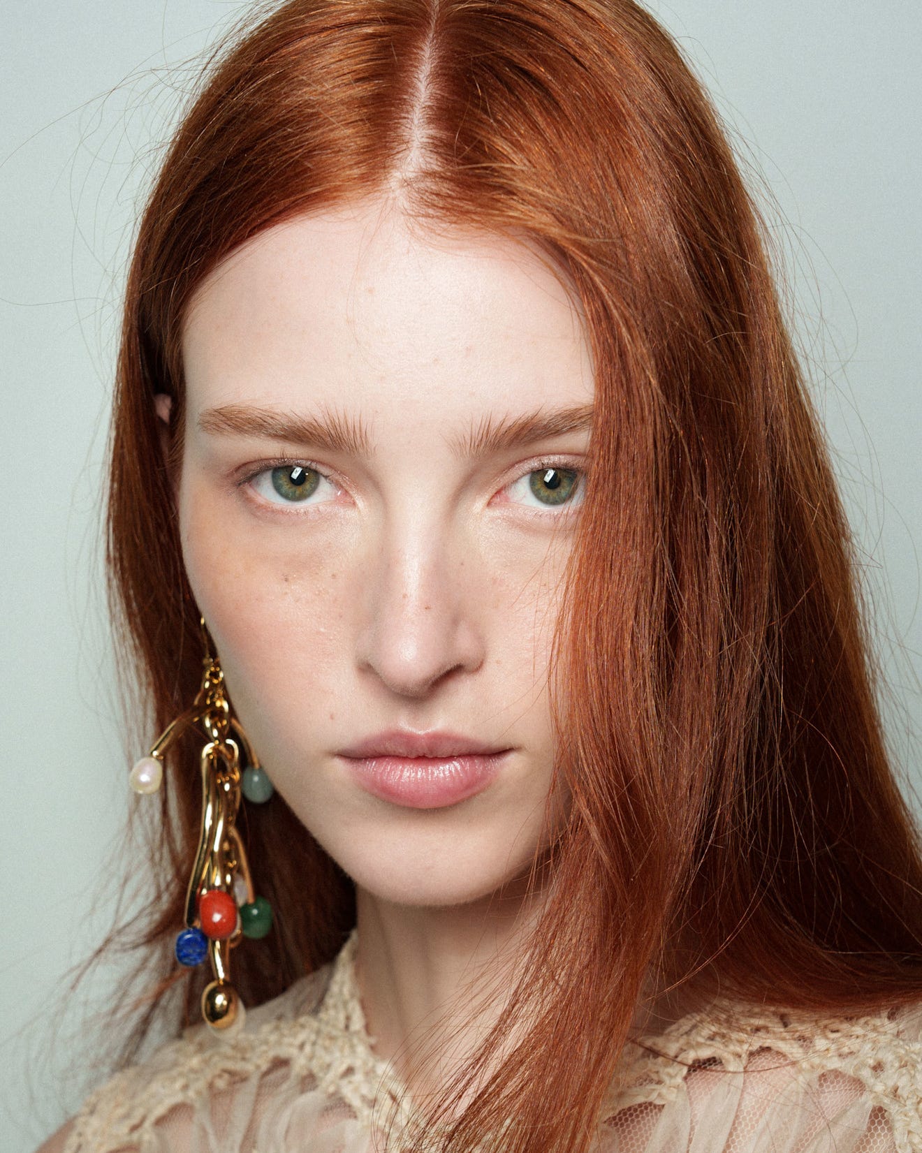 Deep Copper With Golden Highlights Deep Copper With Golden Highlights — Winter Copper Hair Color