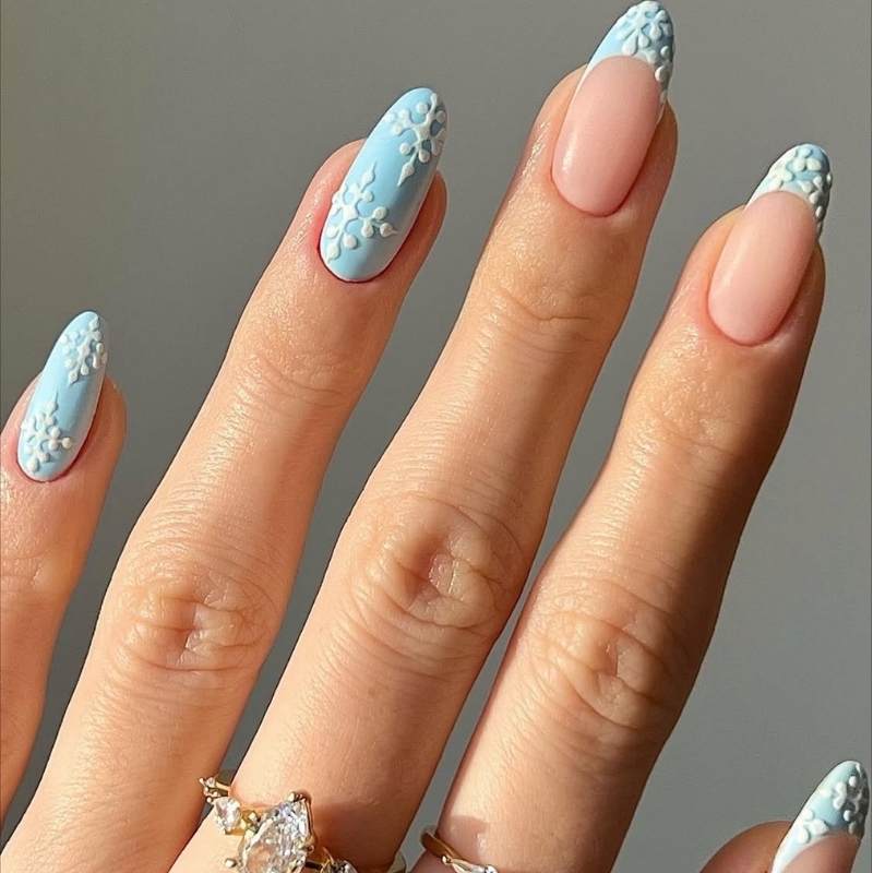 Winter Visual Idea Winter Visual Idea — Classy Winter Nails