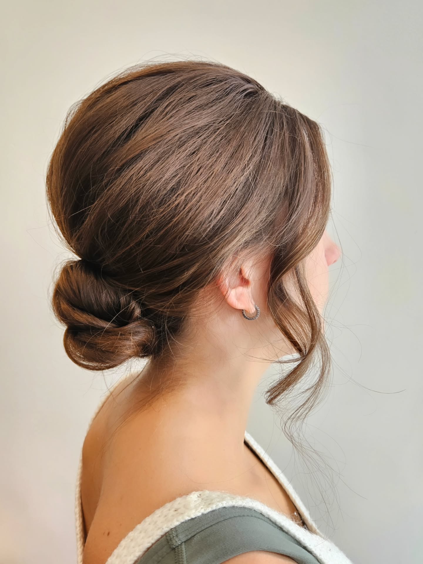 Elegant Low Bun Elegant Low Bun — Winter Hairstyles for Work