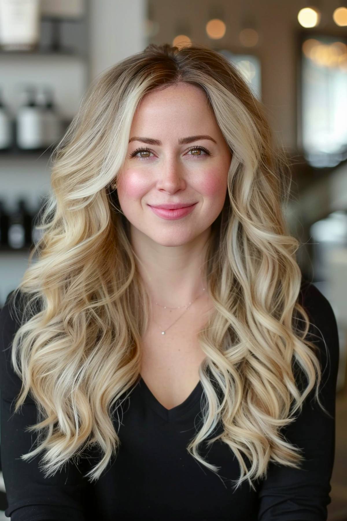 Platinum Blonde Curls Platinum Blonde Curls — Winter Hairstyles