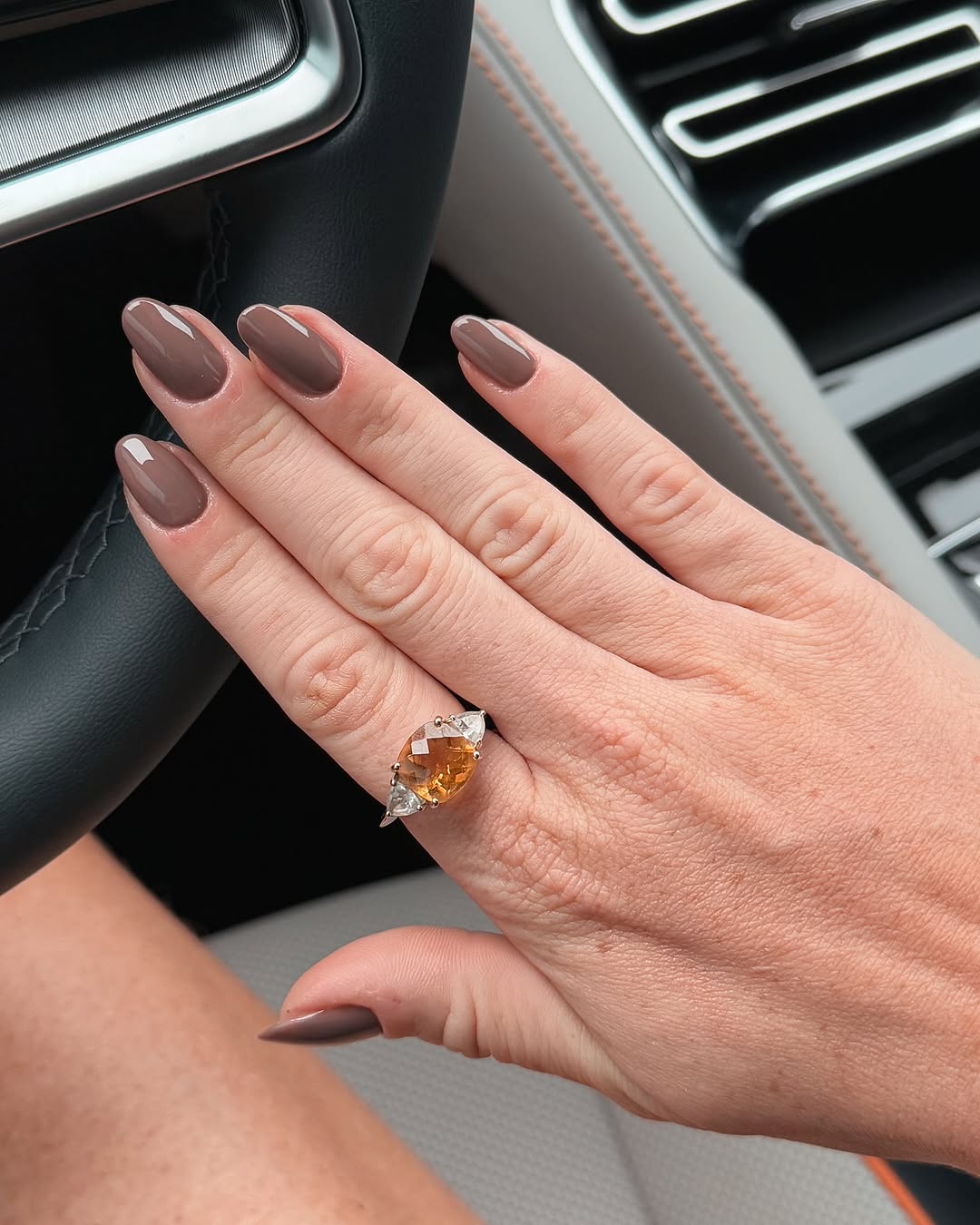 Satin Matte Visual Idea Satin Matte Visual Idea — Mocha Nails