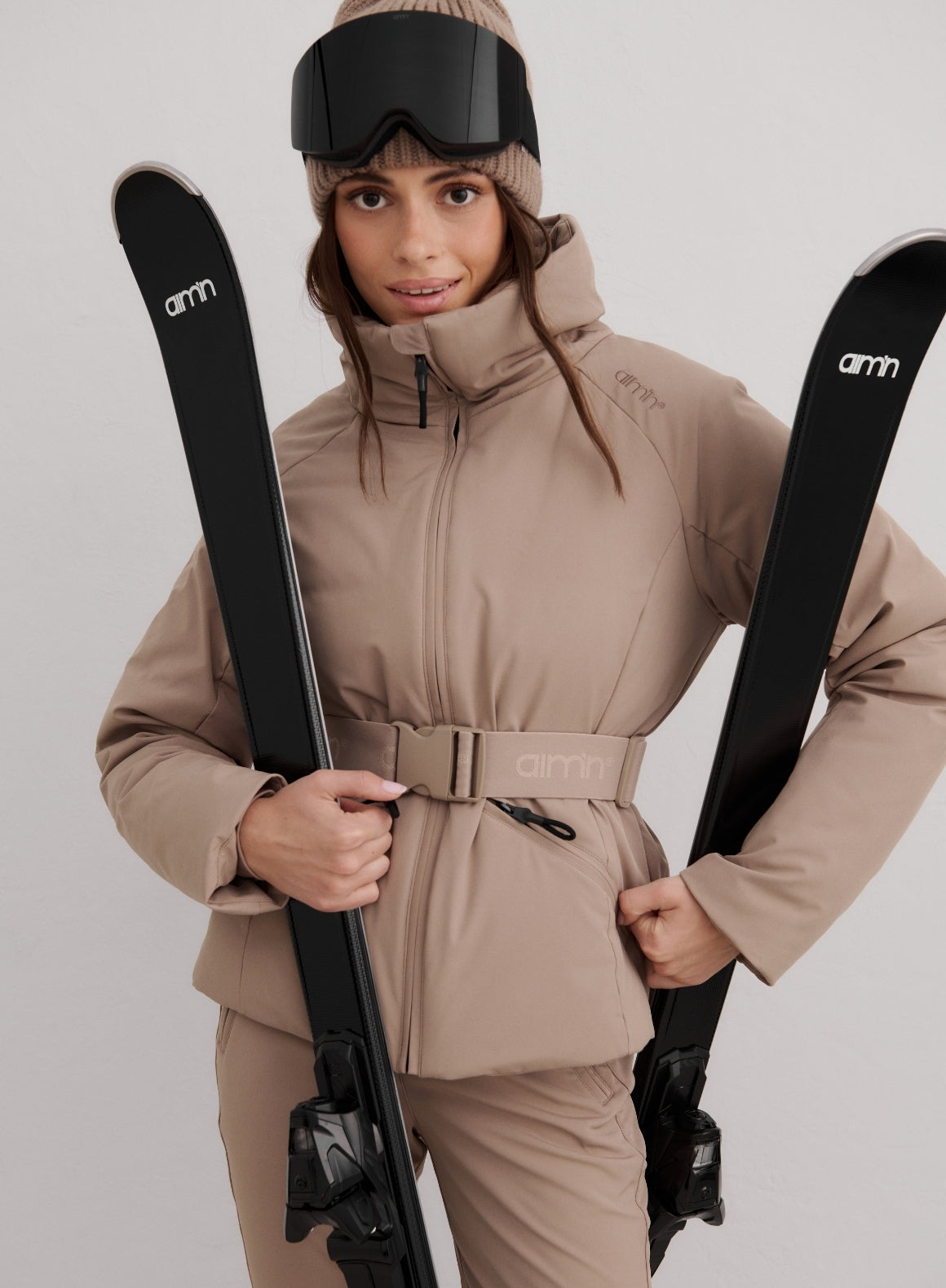 Beige Brown Outfit Idea Beige Brown Outfit Idea — Ski Outfits