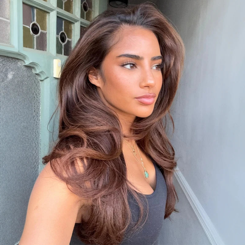 Long Layers With Face-Framing Pieces Visual Idea Long Layers With Face-Framing Pieces Visual Idea — Winter Hair Colors for Brunettes
