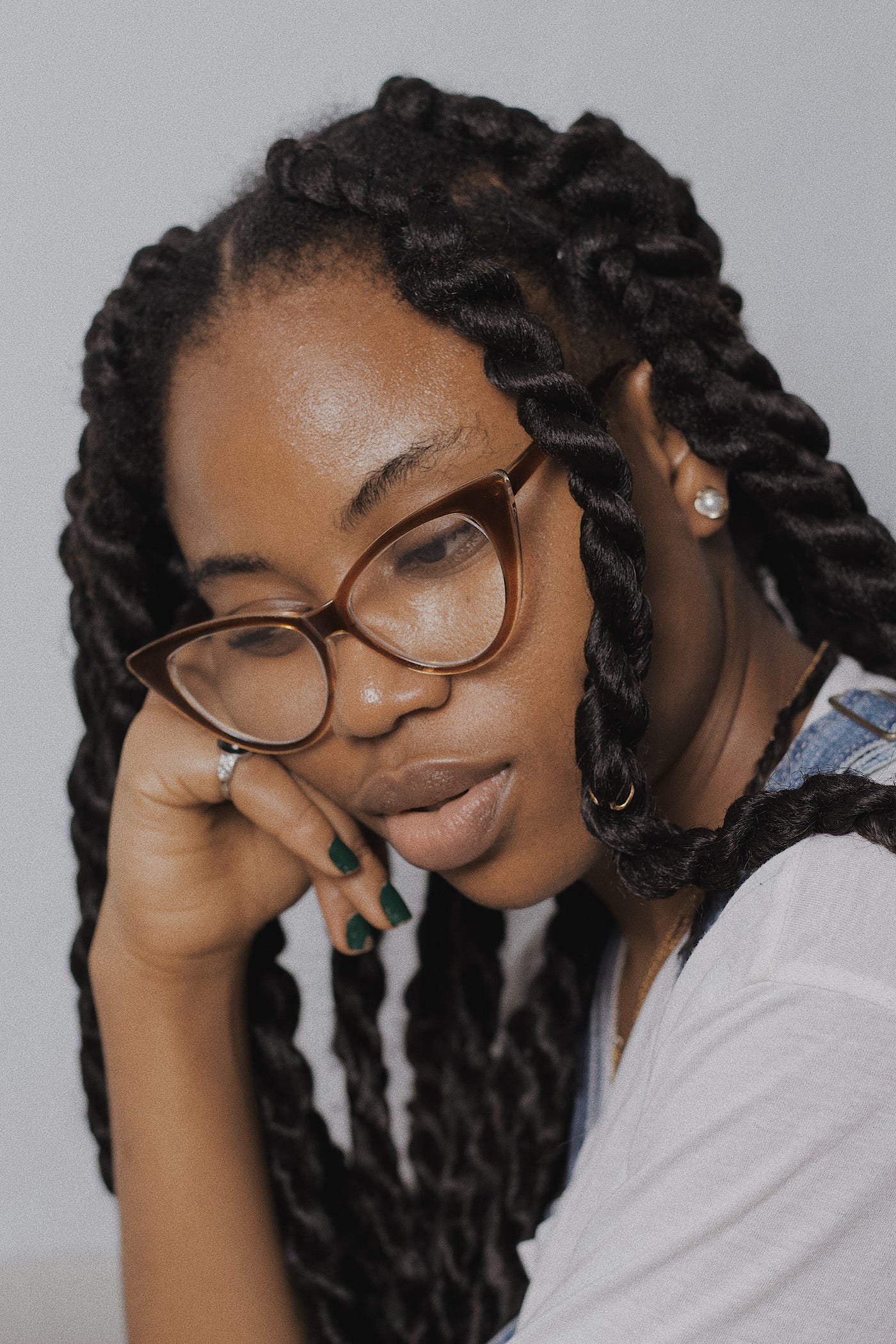 Shoulder Length Chunky Twists Shoulder Length Chunky Twists — Winter Protective Hairstyles