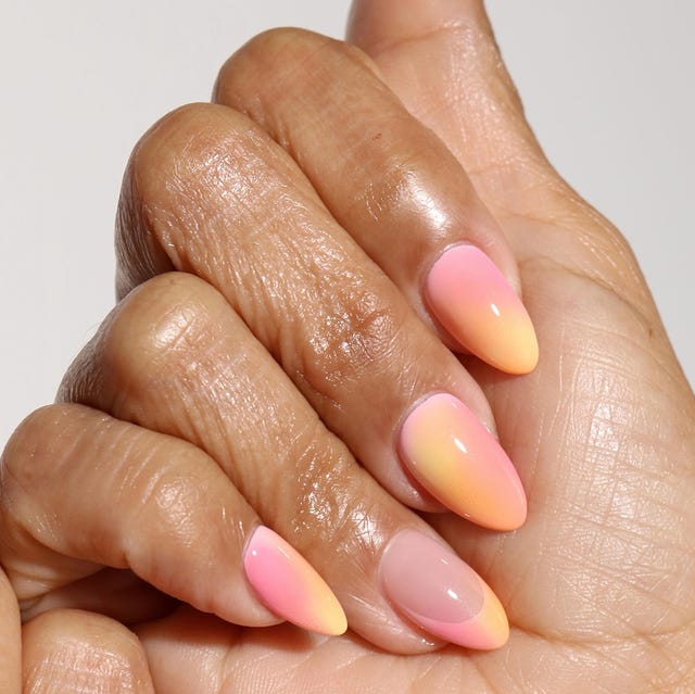 Vibrant Pink to Yellow Ombre Vibrant Pink to Yellow Ombre — Nail Art Ideas