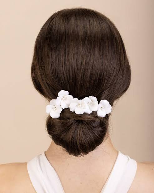 Bun Visual Idea Bun Visual Idea — Winter Wedding Hairstyles