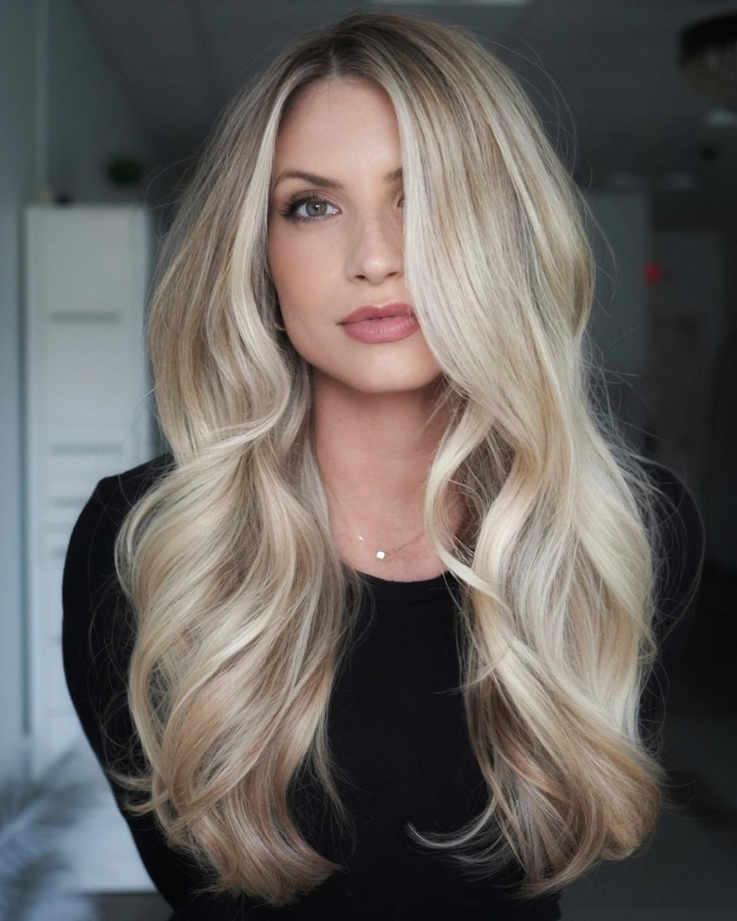 Ash Blonde With Lighter Highlights Blowout Ash Blonde With Lighter Highlights Blowout — Winter Hair Colors for Pale Skin