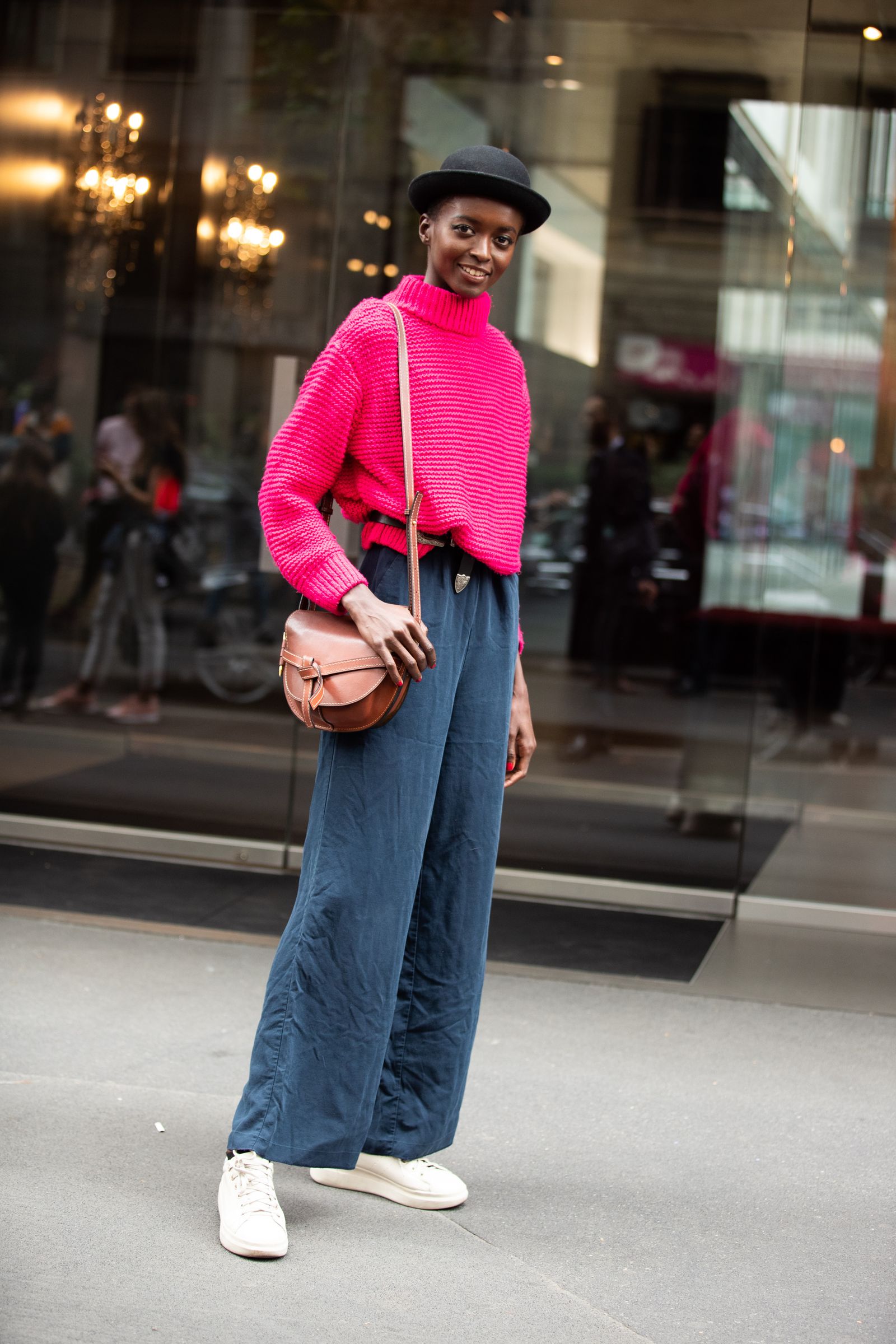 Layered Neutrals: Sweater Under Trench Coat Layered Neutrals: Sweater Under Trench Coat — Oversized Sweater Outfits