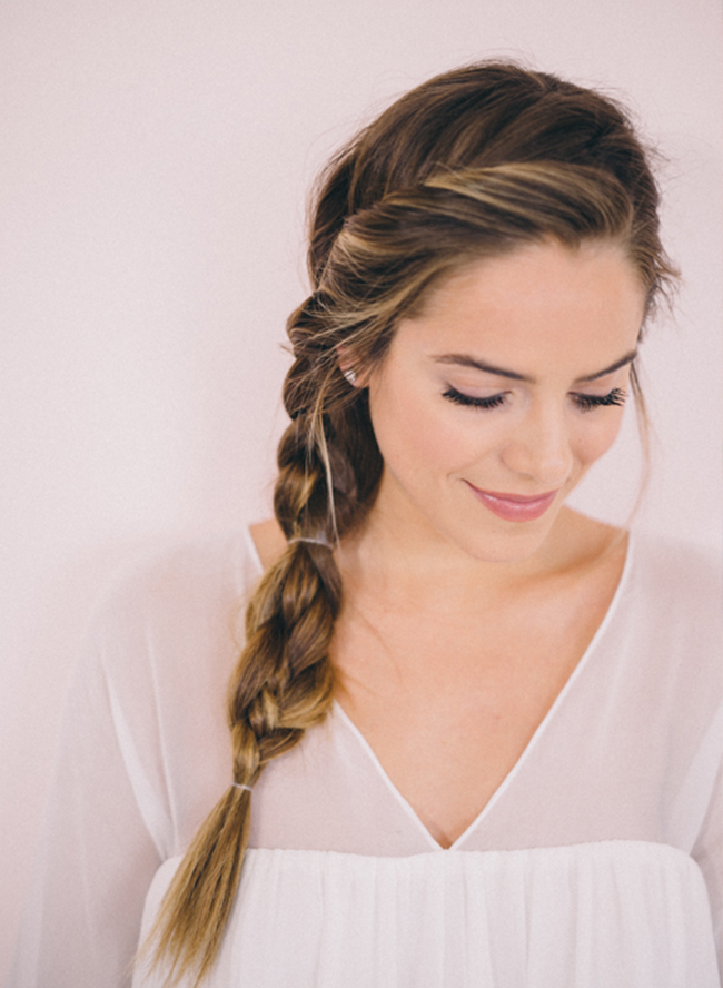 Loose Fishtail Braid Loose Fishtail Braid — Winter Hairstyles for Work