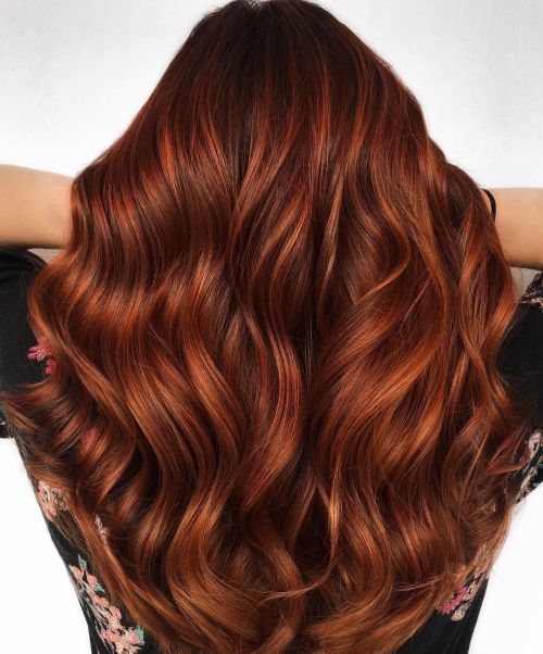 Striking Rich Cinnamon Red — Cinnamon Brown Hair