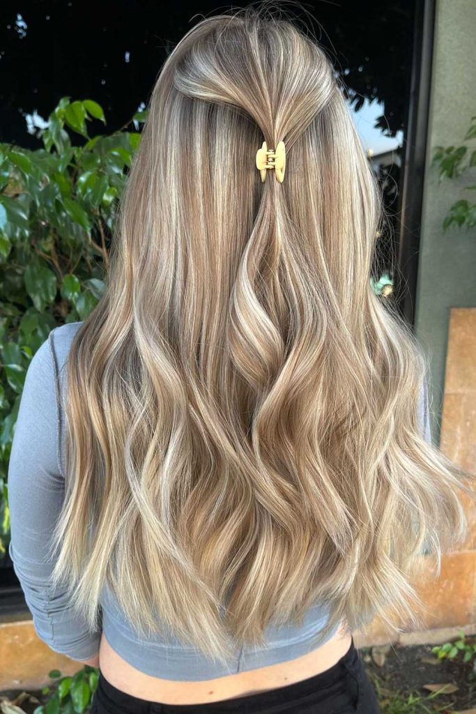 Middle Visual Idea Middle Visual Idea — Lowlights for Blonde Hair