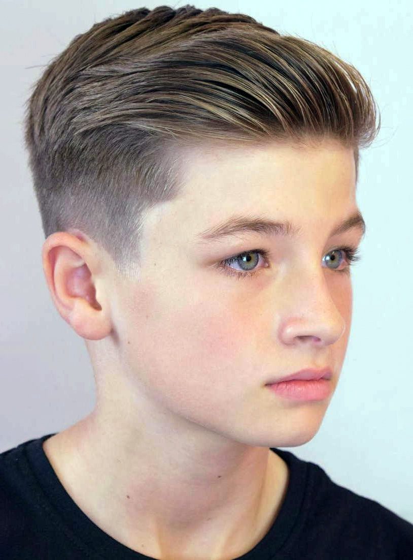 Taper Fade With Styled Up Taper Fade With Styled Up — Winter Haircuts for Boys