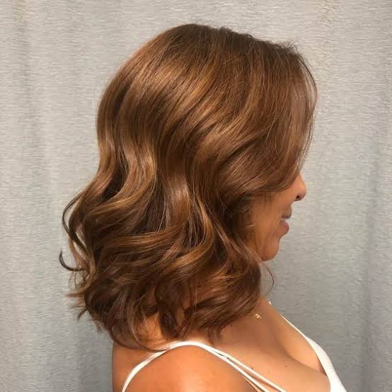 Warm Chestnut Lob — Chestnut Brown Hair