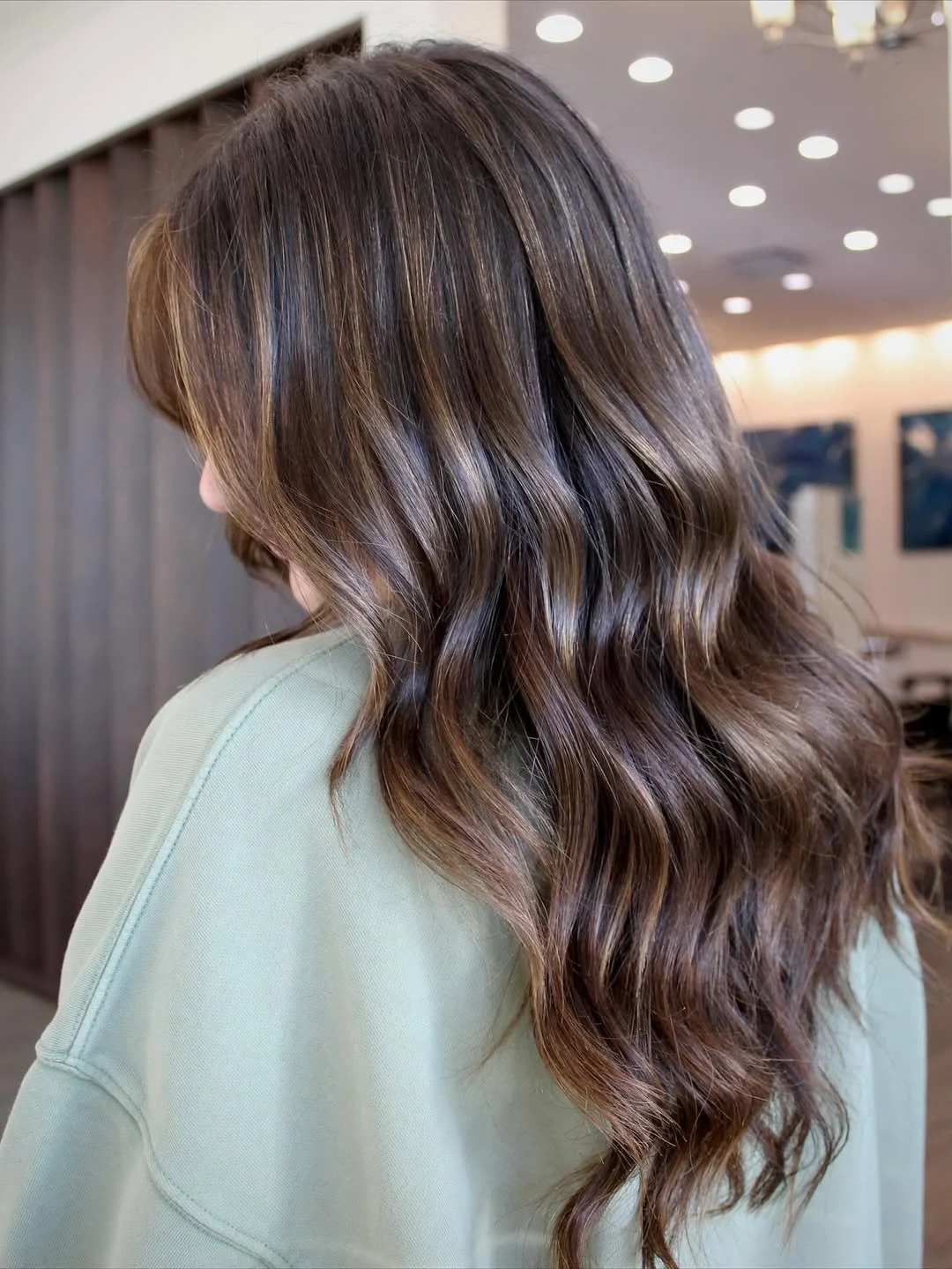 Collarbone Cool-Toned Caramel Ash Collarbone Cool-Toned Caramel Ash — Winter Balayage