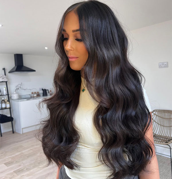 Espresso With Glossy Highlights Espresso With Glossy Highlights — Espresso Brown Hair