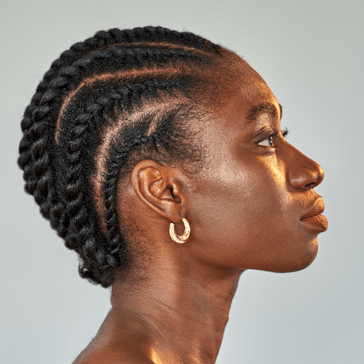 Short Black Cornrows Short Black Cornrows — Winter Protective Hairstyles