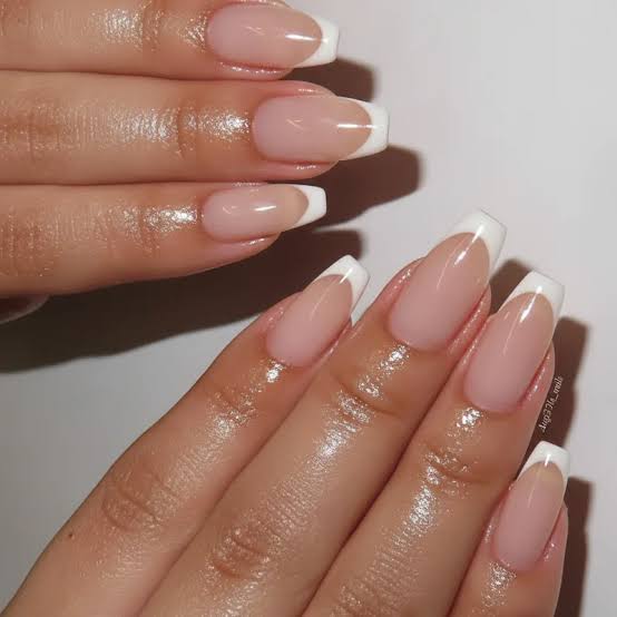 Short Coffin Classic French Short Coffin Classic French — French Nail Designs