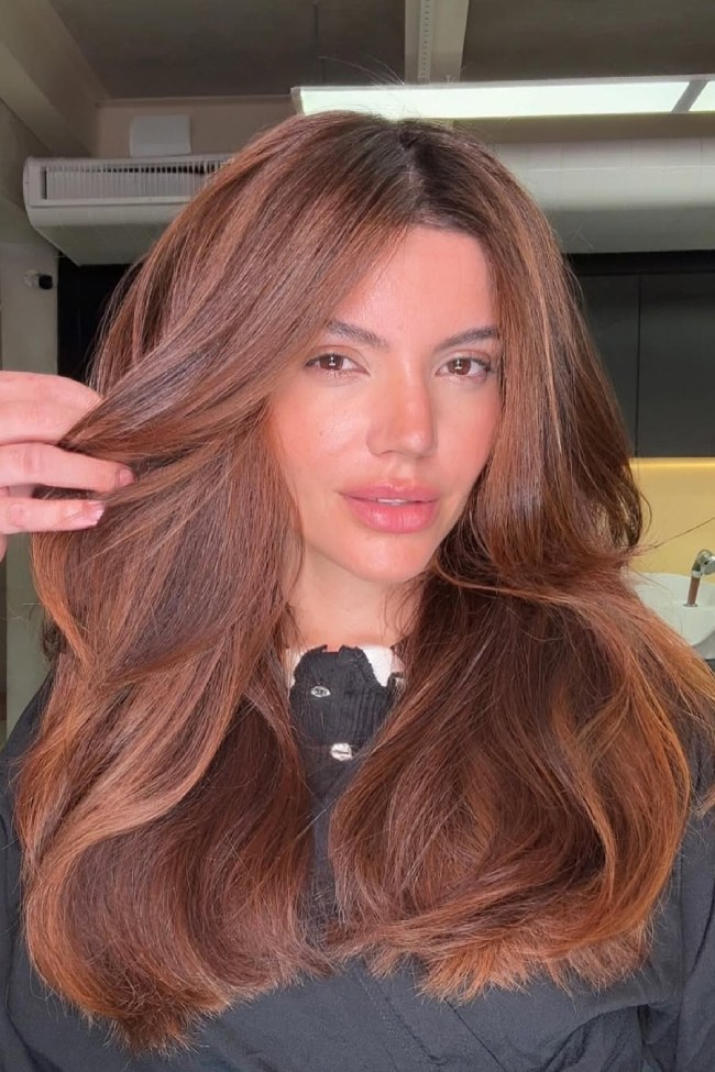 Medium Brown With Subtle Cinnamon Tones — Cinnamon Brown Hair