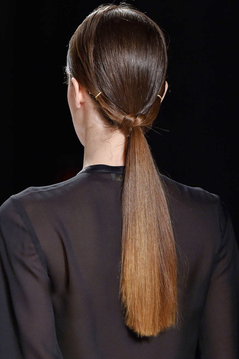 Sleek Ombre Ponytail for Fine Hair Sleek Ombre Ponytail for Fine Hair — Winter Ponytail Hairstyles