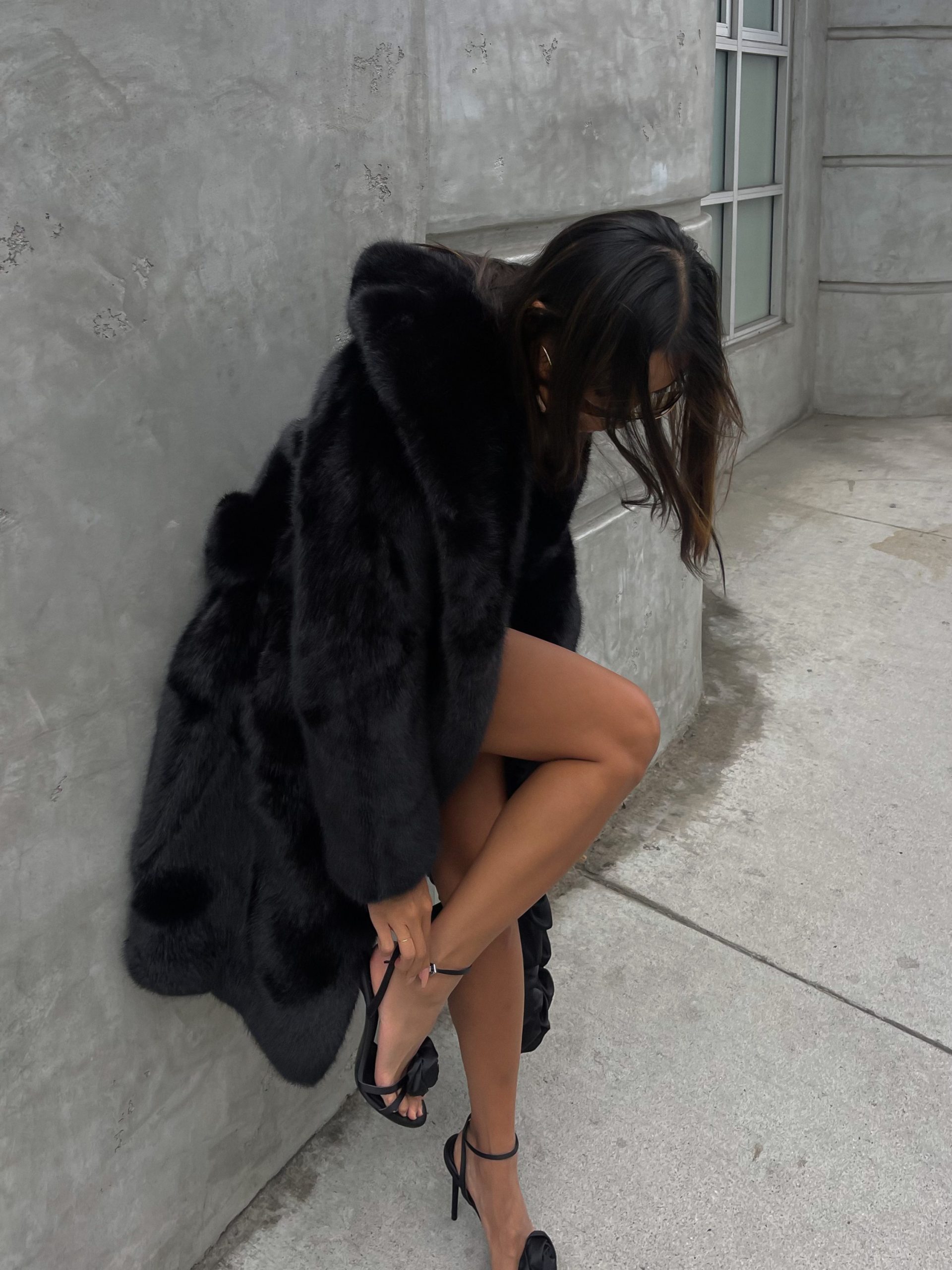 Faux Fur Coat Outfits