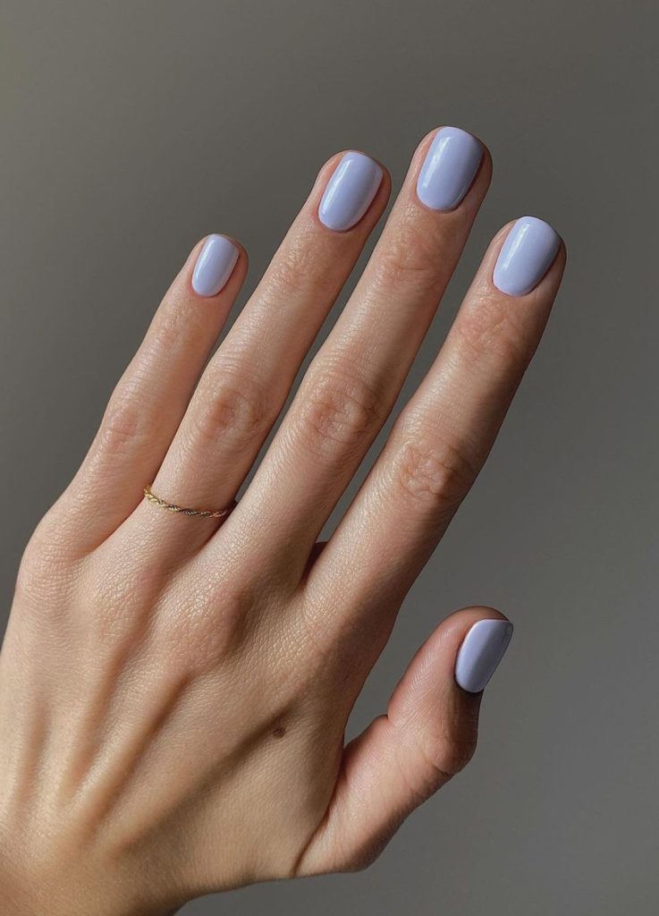 Creamy Glossy Visual Idea Creamy Glossy Visual Idea — Winter Nail Colors for Pale Skin