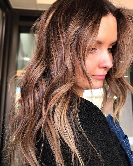 Side View Visual Idea — Winter Hair Colors