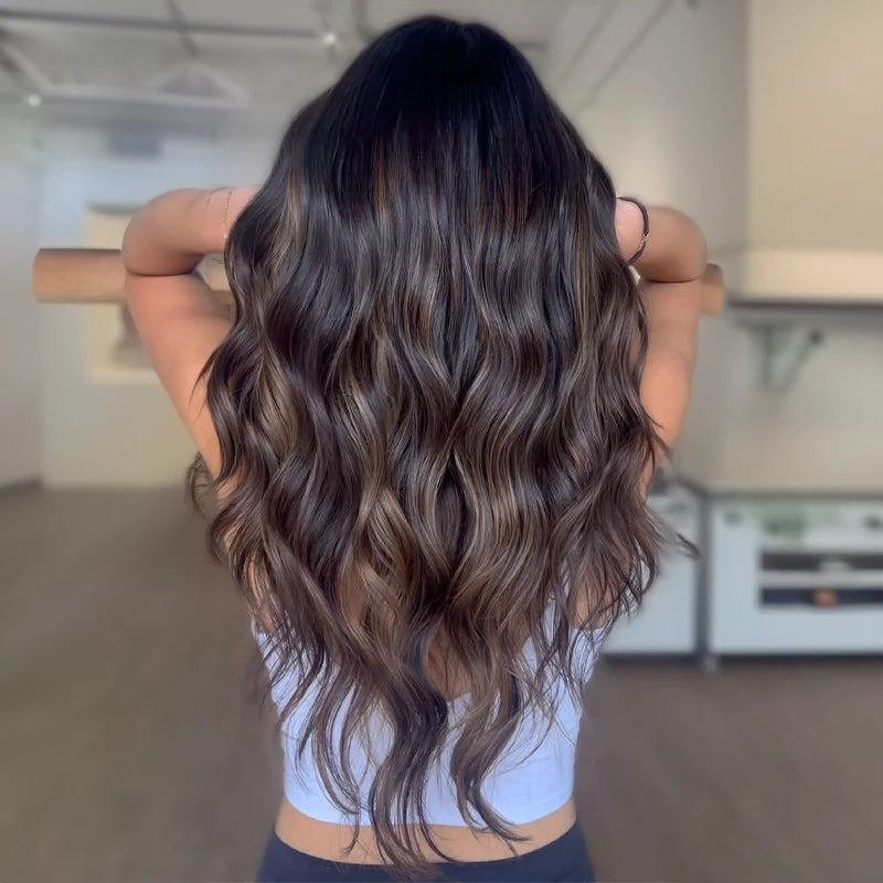 Cool-Toned Highlights Visual Idea Cool-Toned Highlights Visual Idea — Winter Hair Colors for Brunettes