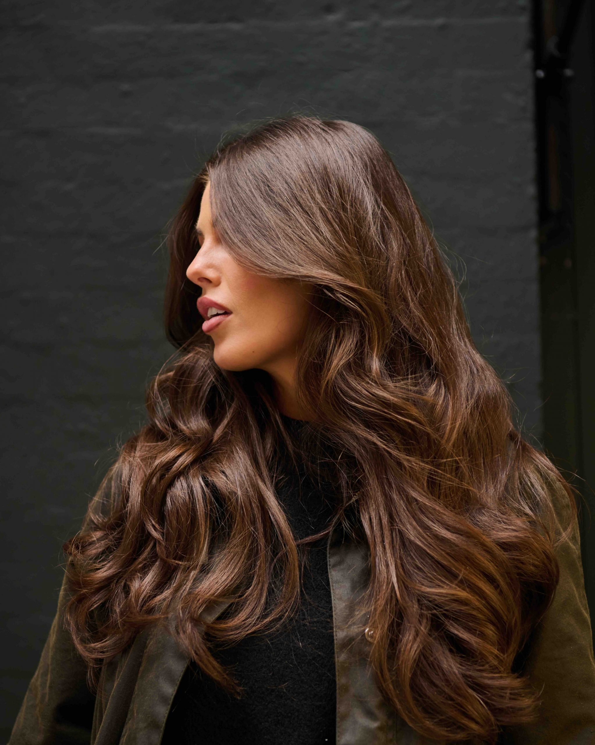 Deep Espresso Brown With Auburn Undertones Deep Espresso Brown With Auburn Undertones — Low Maintenance Winter Hair Colors