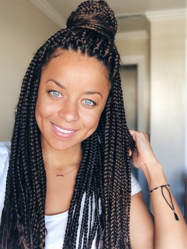 Bob with Micro Braids and Waves Bob with Micro Braids and Waves — Winter Braids for Black Women