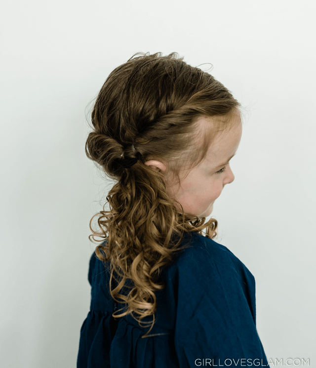 Ponytail Twist Hairstyle: Girl Loves Curl - Girl Loves Glam