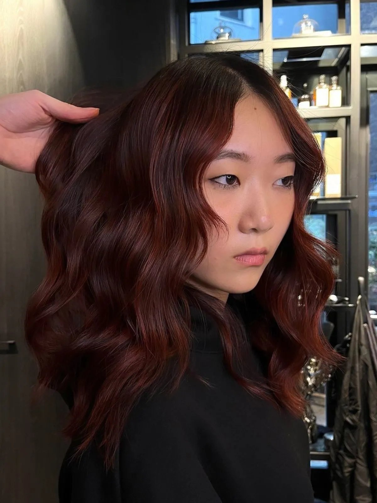 Mahogany With Warm Reddish Undertones Visual Idea — Mahogany Hair Color