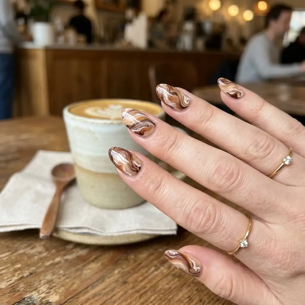 Ombre Gradient Visual Idea Ombre Gradient Visual Idea — Mocha Nails