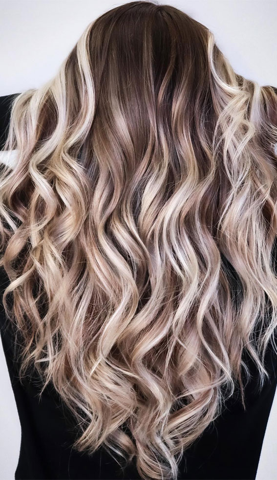 Loose Waves Visual Idea Loose Waves Visual Idea — Cool Winter Hair Colors