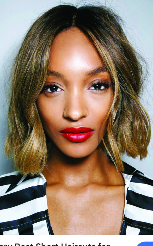 Dark Brown Bob with Blonde Balayage — Winter Bob Haircuts