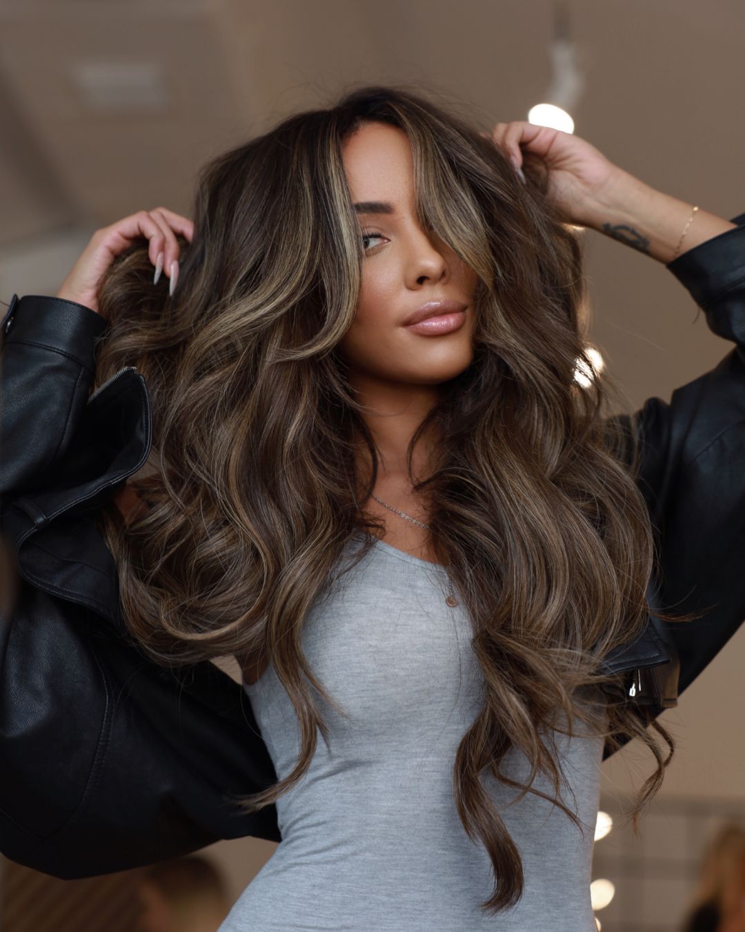 Espresso With Chocolate Highlights Espresso With Chocolate Highlights — Espresso Brown Hair