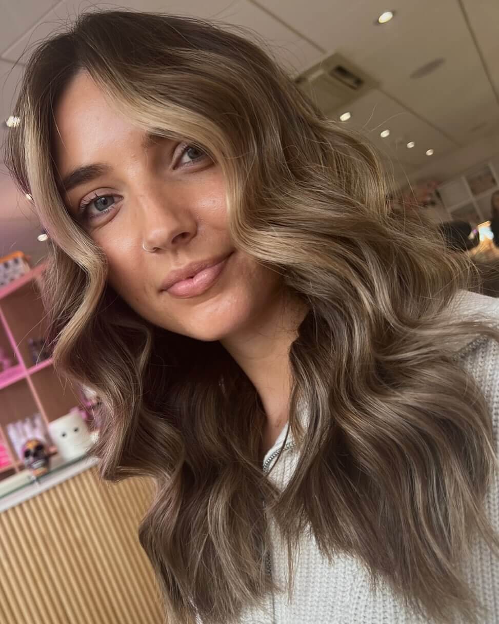 Collarbone Dark Blonde With Ash Highlights Collarbone Dark Blonde With Ash Highlights — Winter Highlights