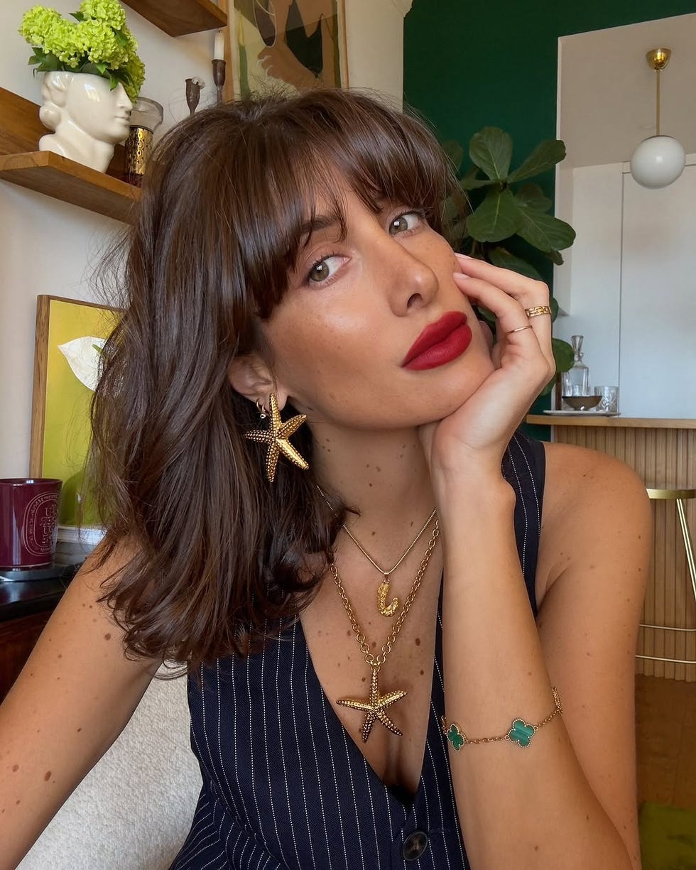 Collarbone Dark Blonde Long Bob Collarbone Dark Blonde Long Bob — Winter Haircuts for Oval Faces