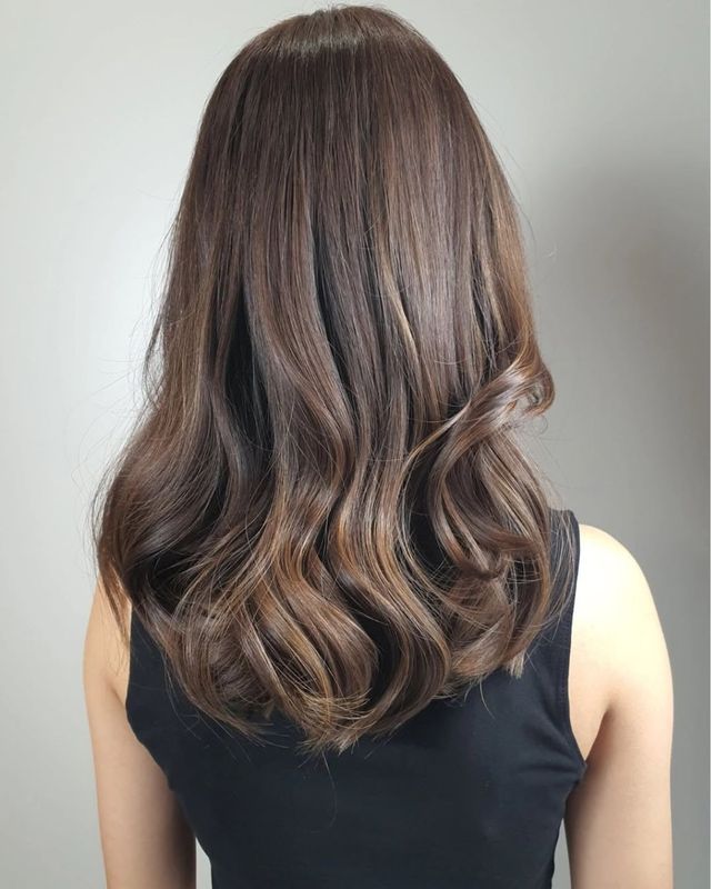 Chestnut Brown With Subtle Highlights Collarbone Chestnut With Dimensional Highlights — Chestnut Brown Hair