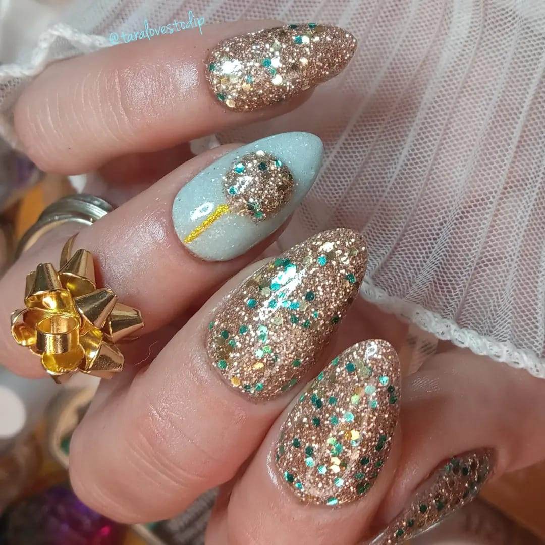 Winter Festive Visual Idea Winter Festive Visual Idea — Winter Dip Powder Nails