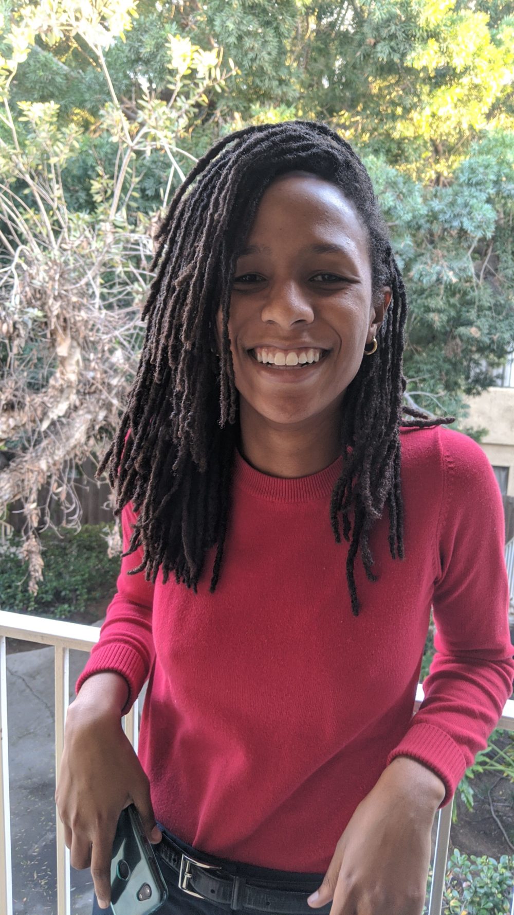 Classic Shoulder-Length Loose Locs Classic Shoulder-Length Loose Locs — Winter Loc Styles