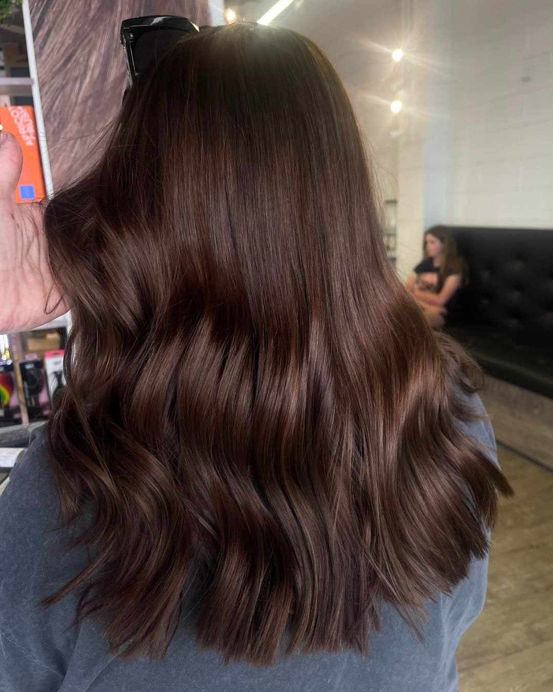 Layers Deep Brown With Subtle Cinnamon Highlights — Cinnamon Brown Hair