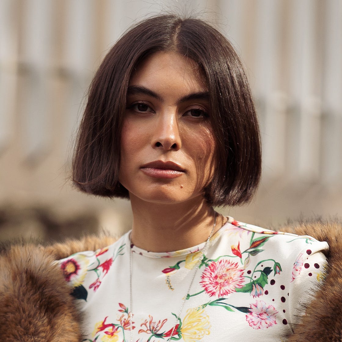 Sharp Bob With Inward Turn — Winter Hairstyles for Short Hair