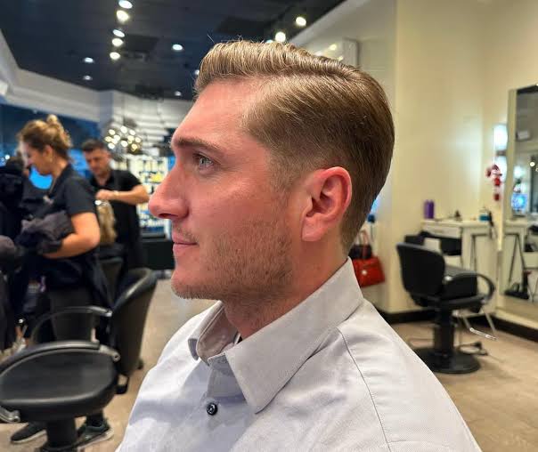 Neat Side Part With Taper — Winter Haircuts for Men