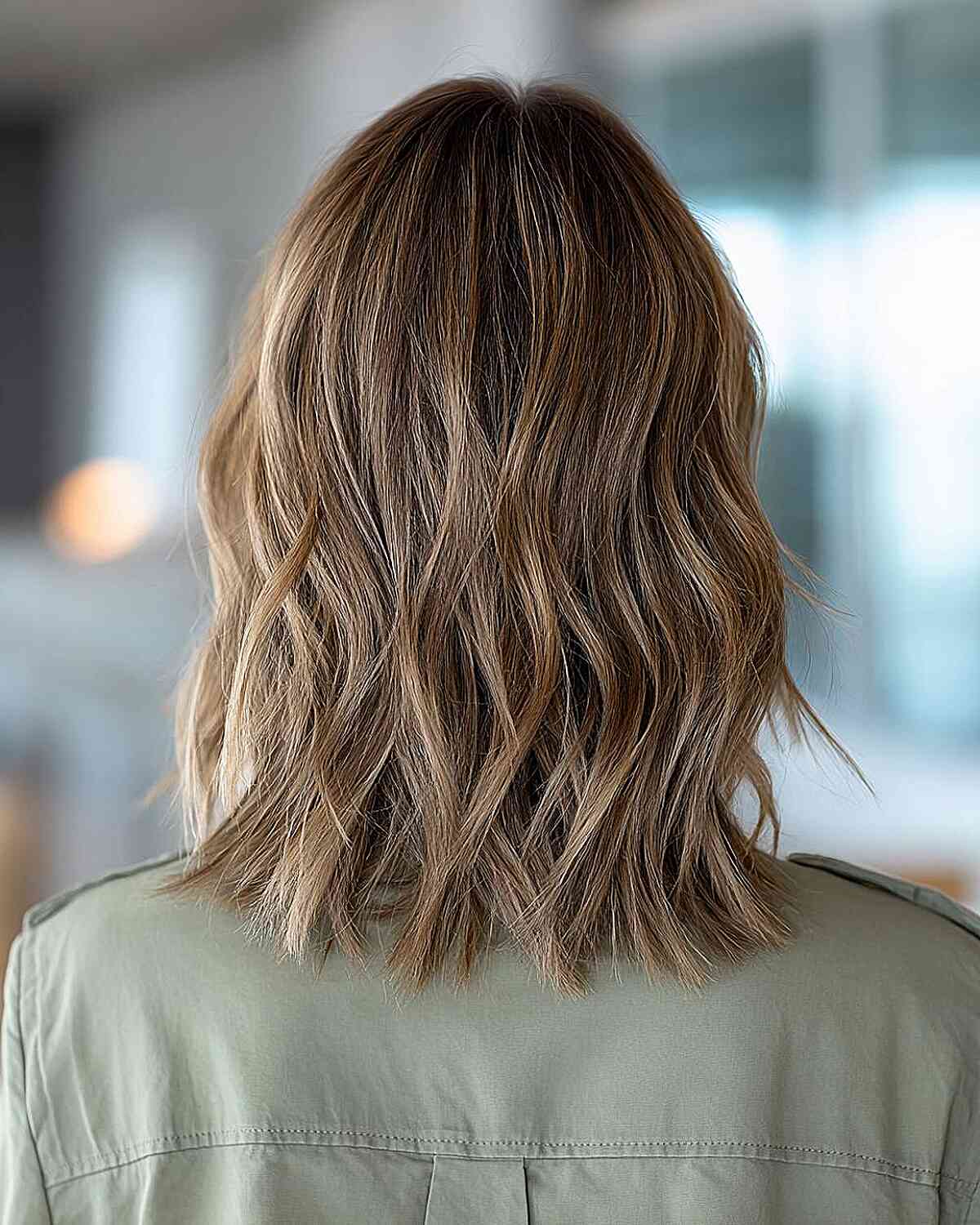 Ash Brown Balayage Visual Idea — Ash Brown Hair