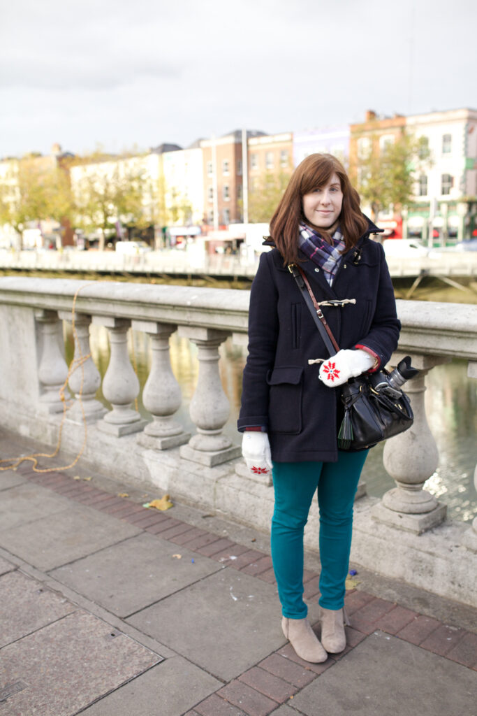 Duffle Coat and Skinny Jeans for a Day Out — Europe Winter Outfits