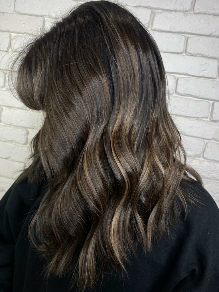 Dark Blonde Reverse Balayage Dark Blonde Reverse Balayage