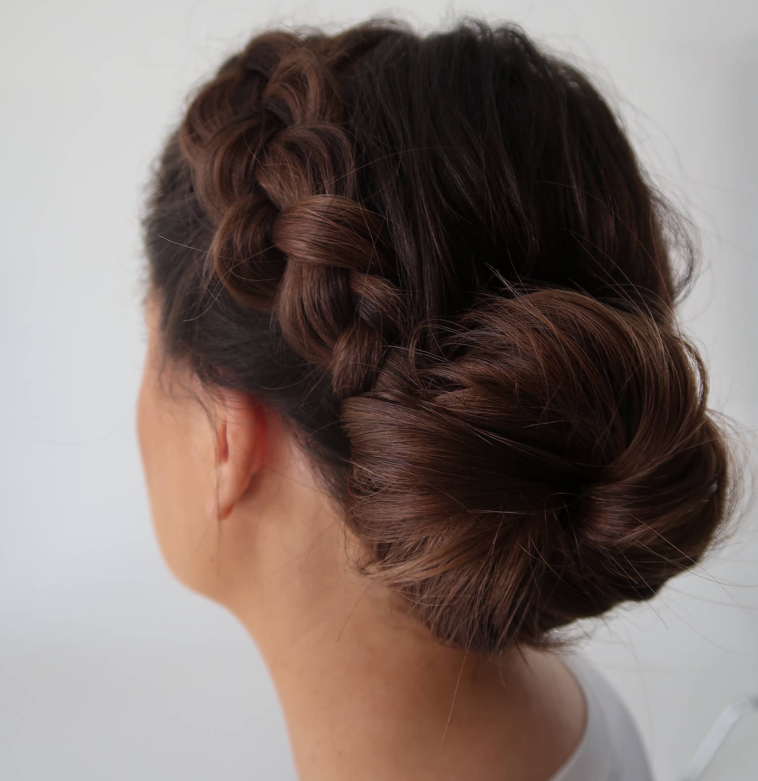 Elegant Braided Updo Elegant Braided Updo — Cute Winter Hairstyles